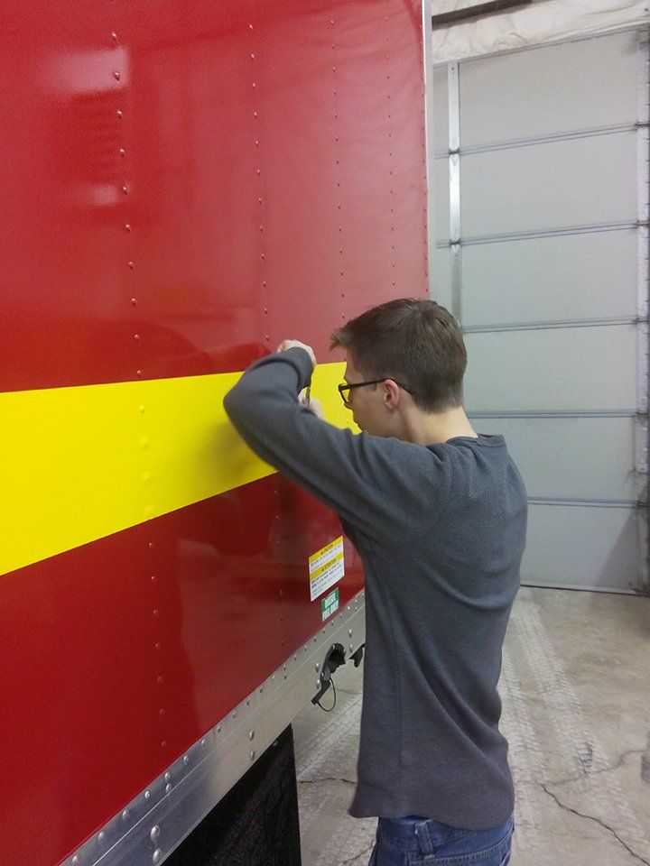 Vehicular signage installation