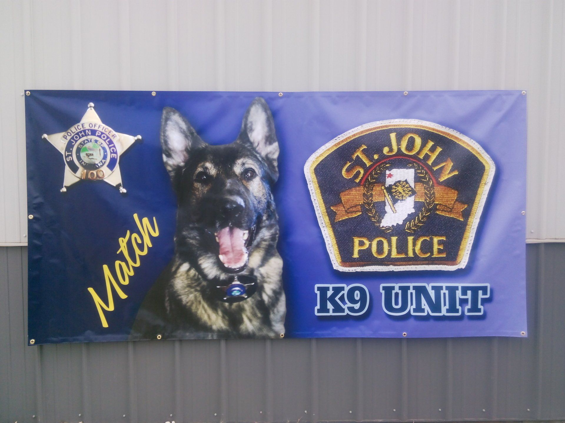 Police banner