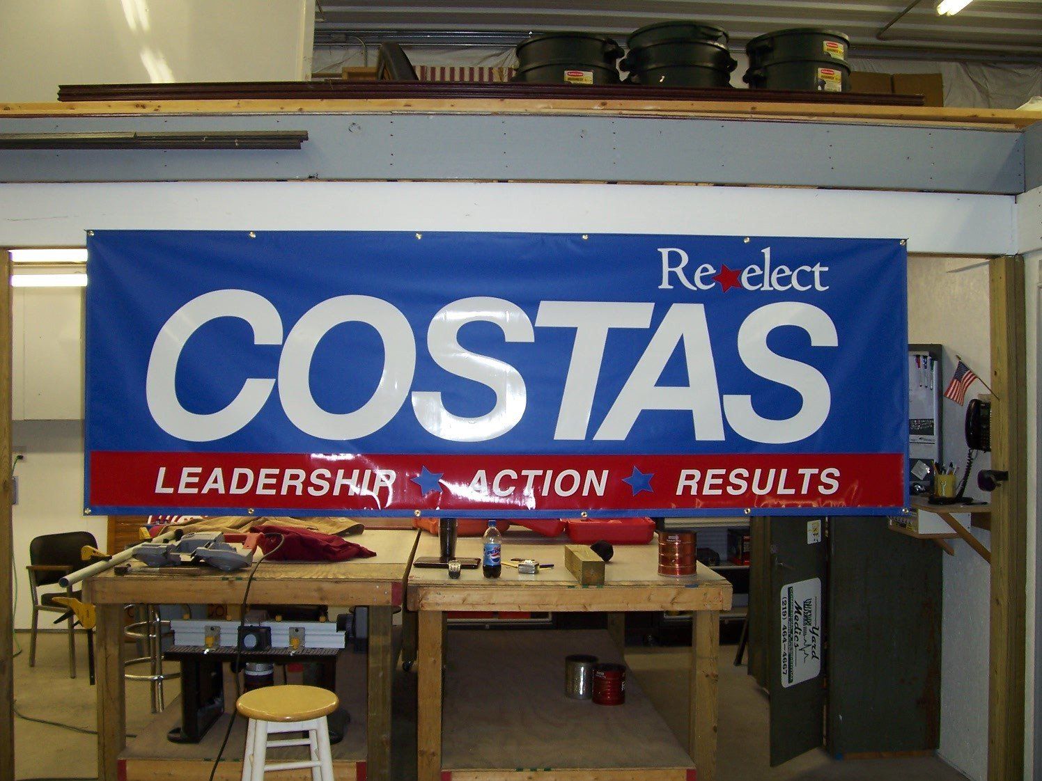 Election banner