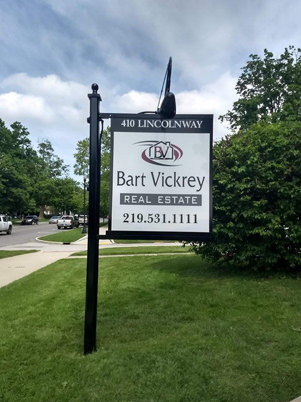 Custom-made exterior signage