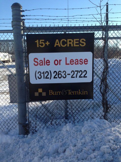 Custom-made exterior signage