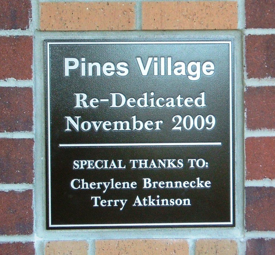 Custom-made exterior signage