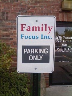 Custom-made exterior signage