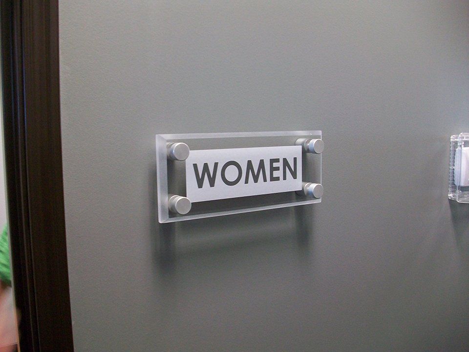 Acrylic signage
