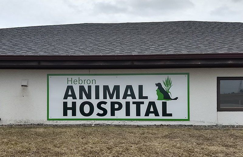 Custom-made exterior signage