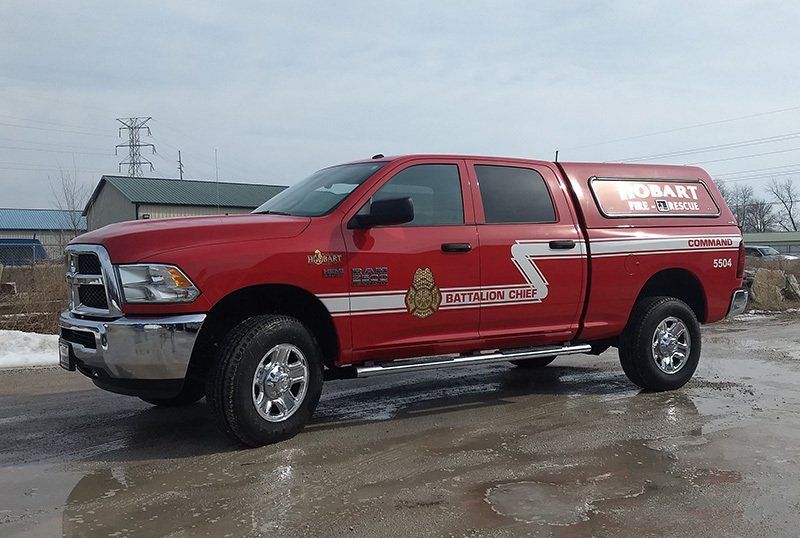Emergency vehicle graphics