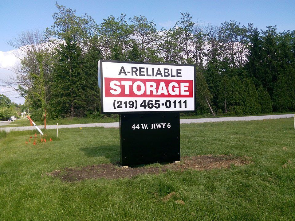 Custom-made exterior signage