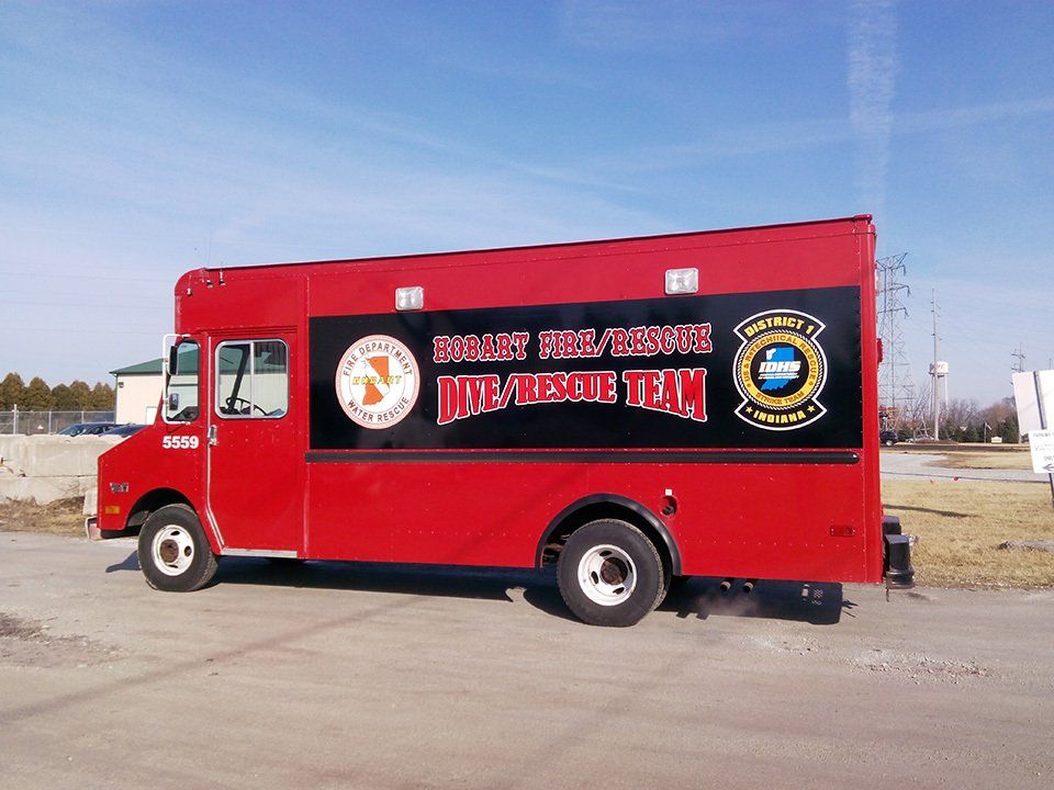 Emergency vehicle graphics