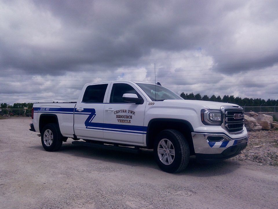 Emergency vehicle graphics