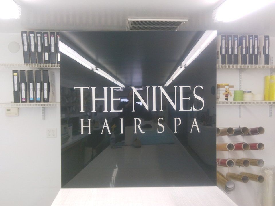 Custom-made exterior signage