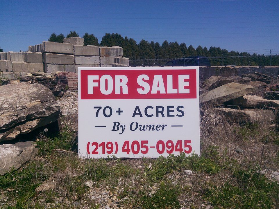 Custom-made exterior signage