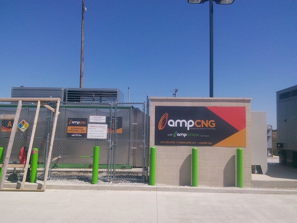 Custom-made exterior signage