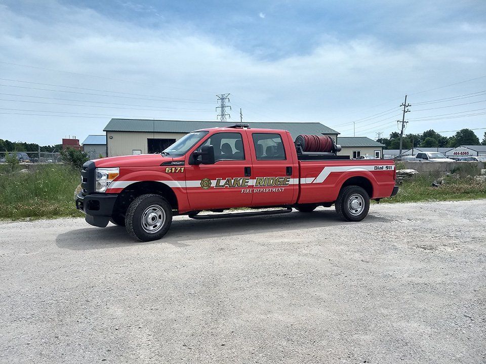 Emergency vehicle graphics