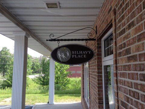 Custom-made exterior signage