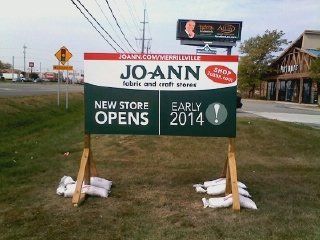 Custom-made exterior signage