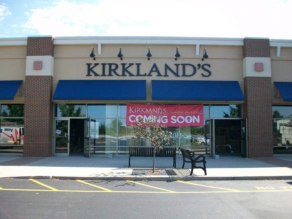 Custom-made exterior signage