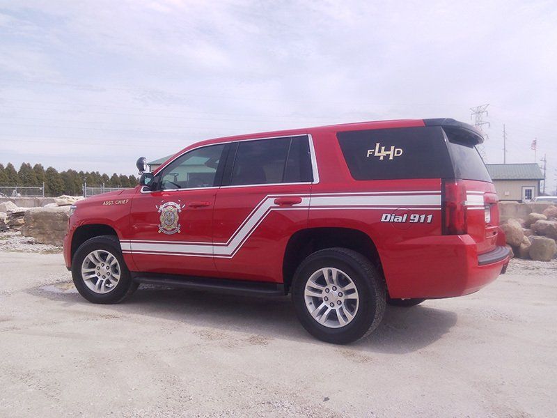 Emergency vehicle graphics