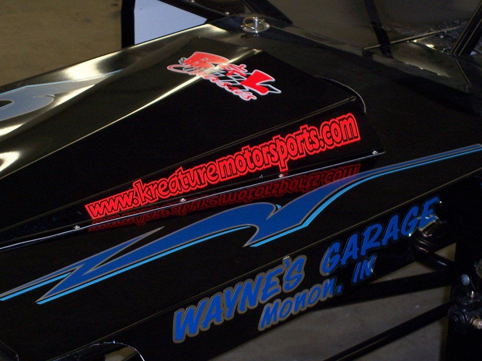 Race car graphics