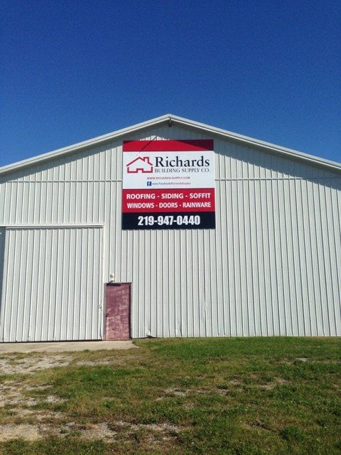 Custom-made exterior signage