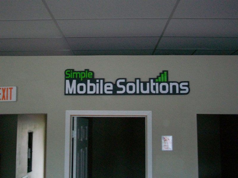 3-D signage