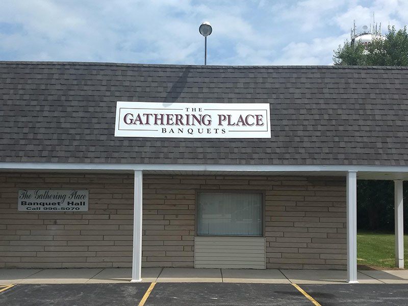 Custom-made exterior signage