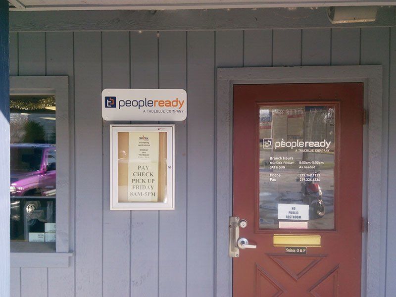 Custom-made exterior signage