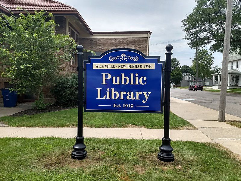 Custom-made exterior signage