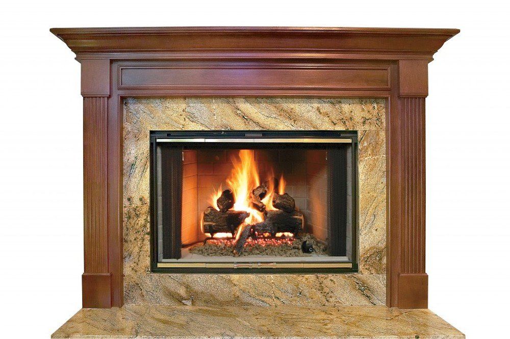 Fireplace mantel