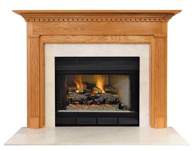 Fireplace mantel