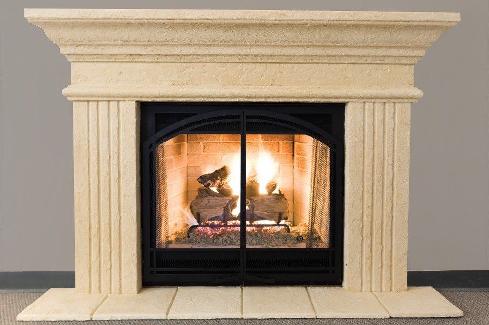 Fireplace mantel