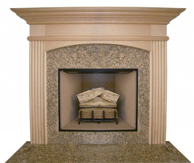 Fireplace mantel