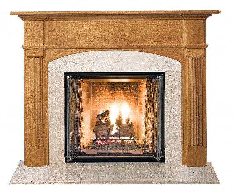Fireplace mantel