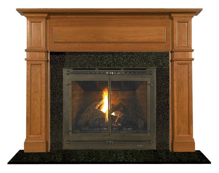 Fireplace mantel