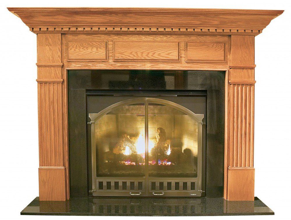 Fireplace mantel