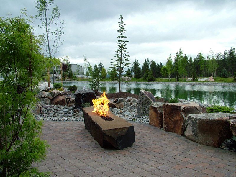 Outdoor Fireplace