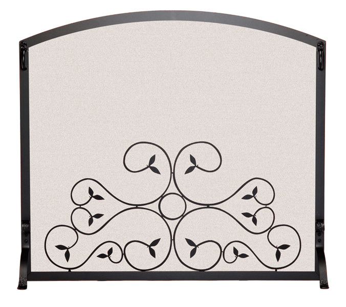 Fireplace screen