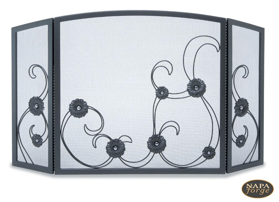 Fireplace screen