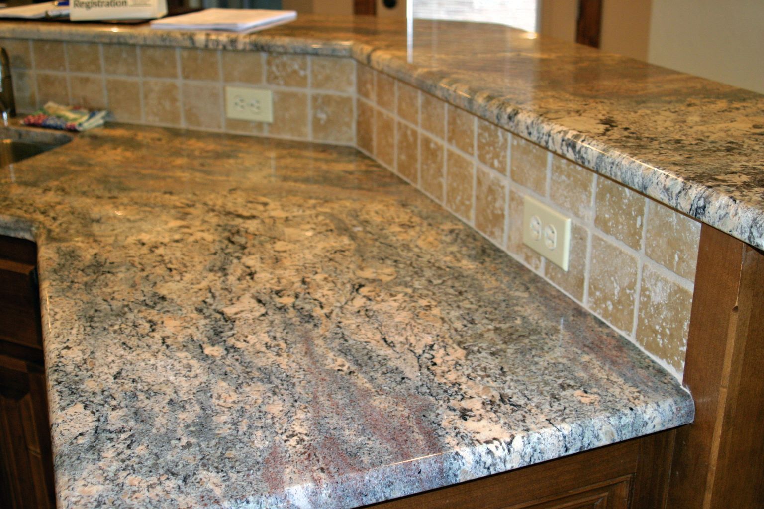Granite countertop