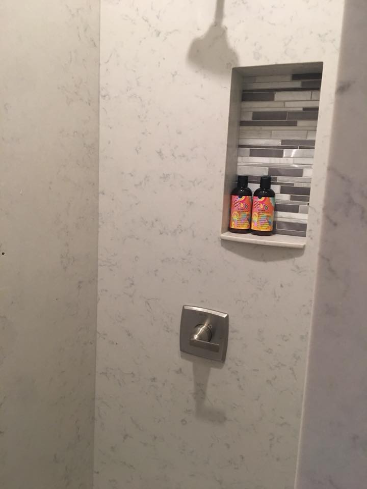 Shower room remodeling