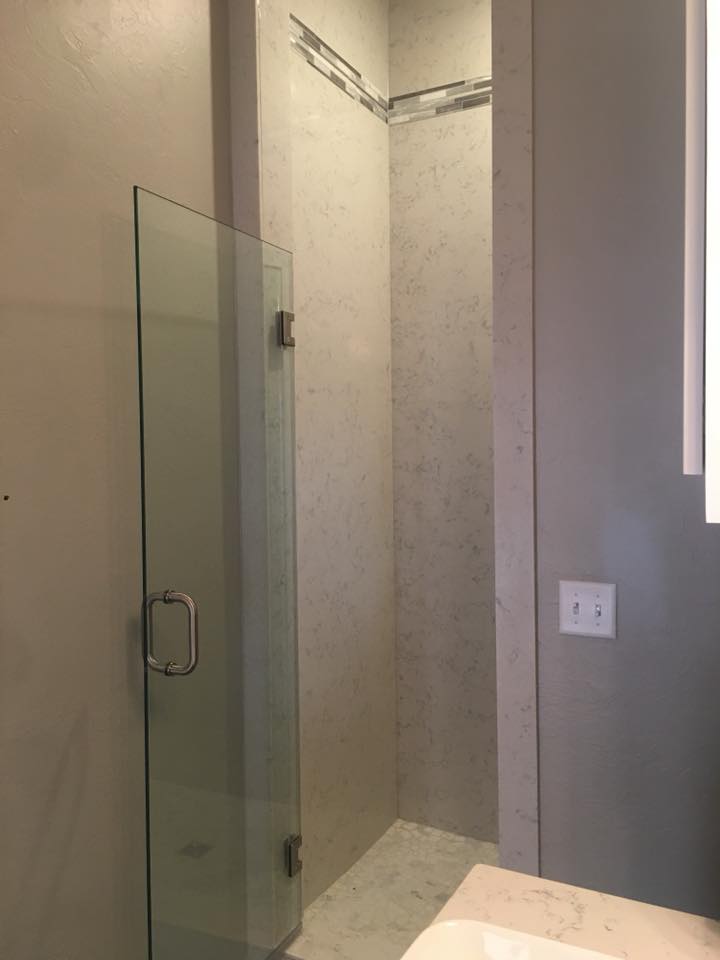 Shower room remodeling