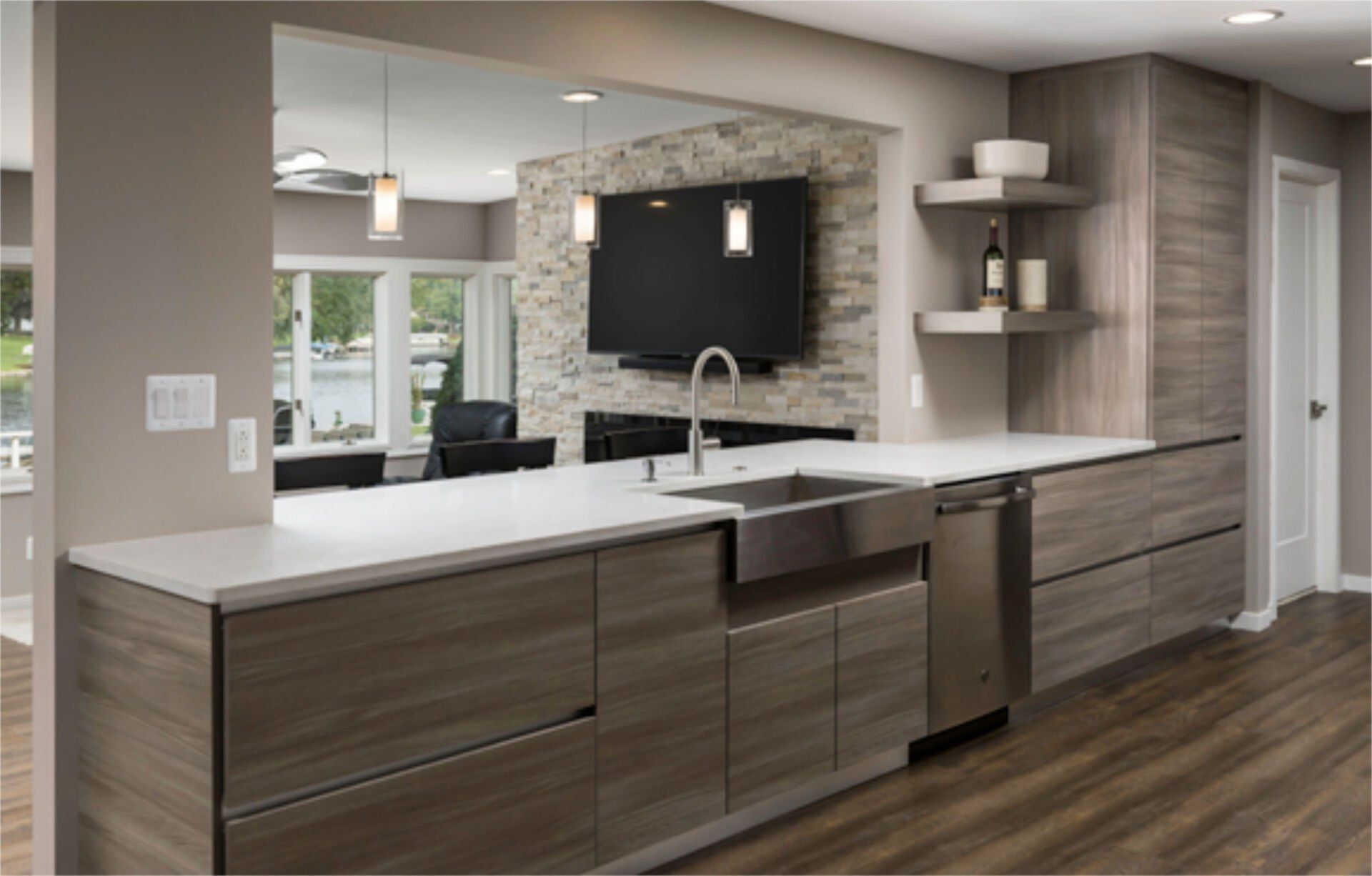 Eclipse cabinet design