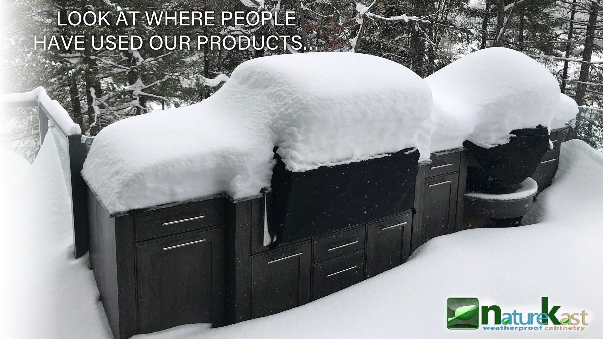 NatureKast outdoor cabinet design