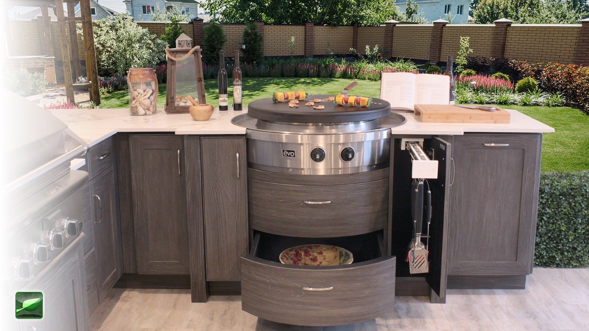 NatureKast outdoor cabinet design