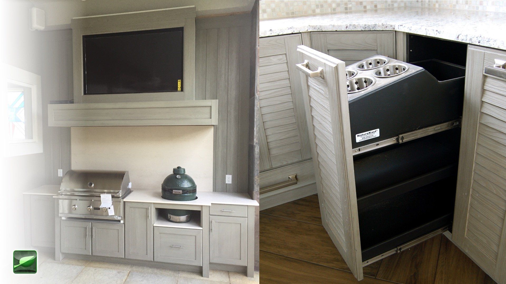 NatureKast outdoor cabinet design