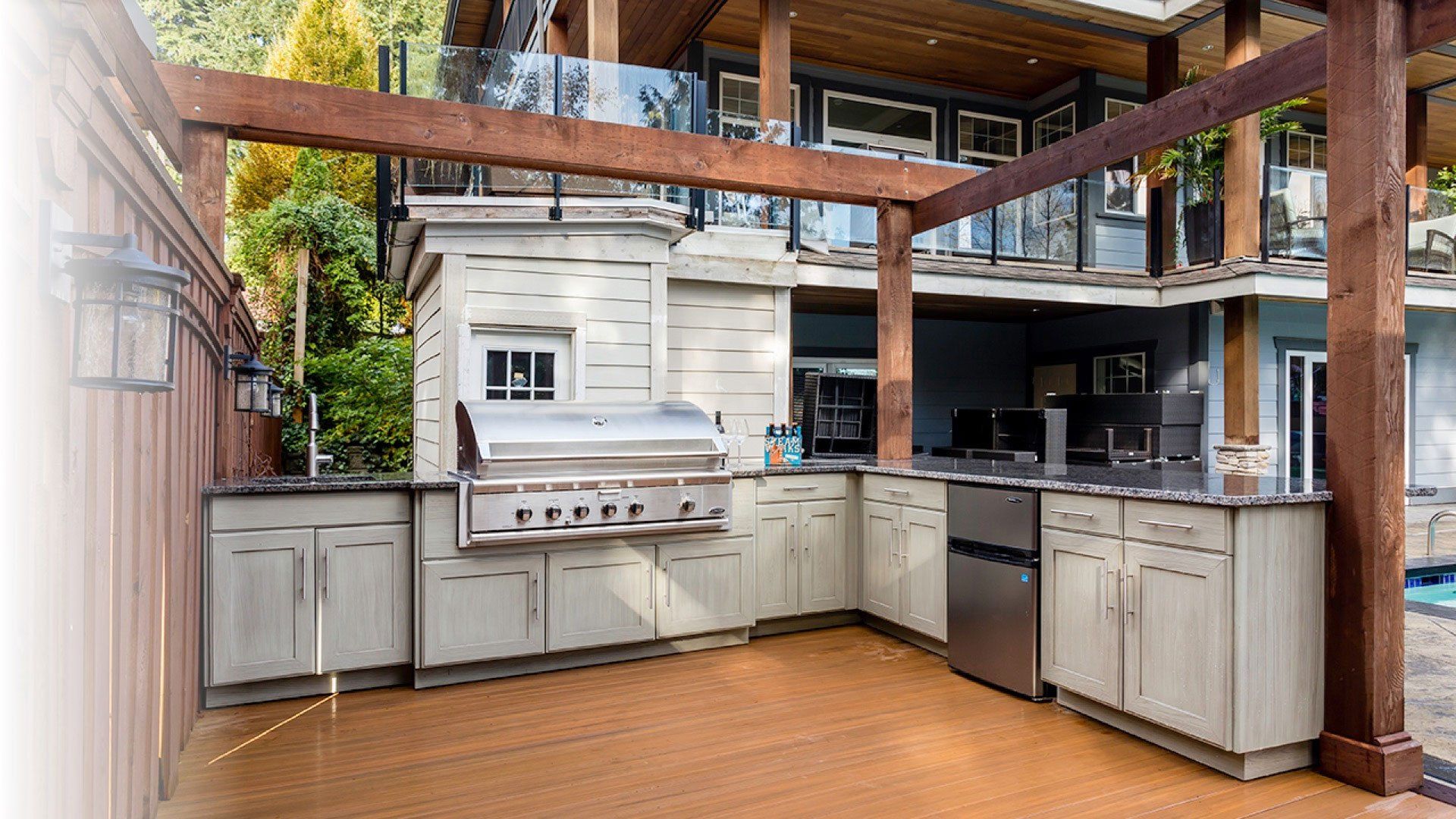 NatureKast outdoor kitchen cabinets