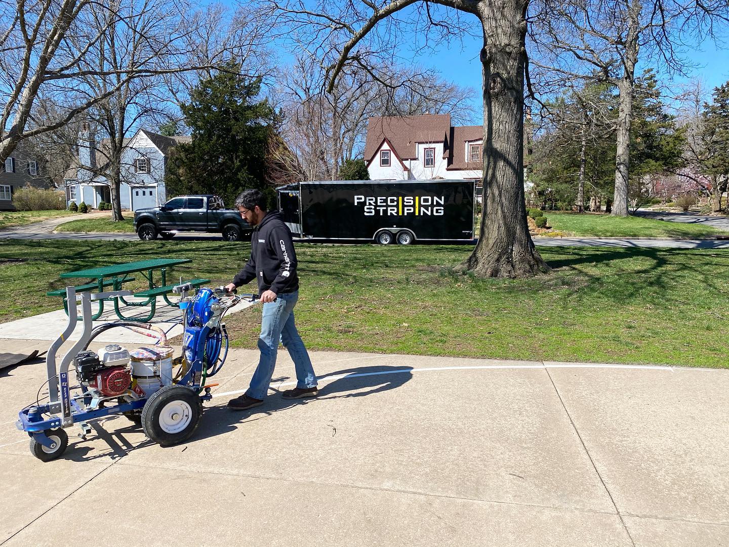 Precision Striping image