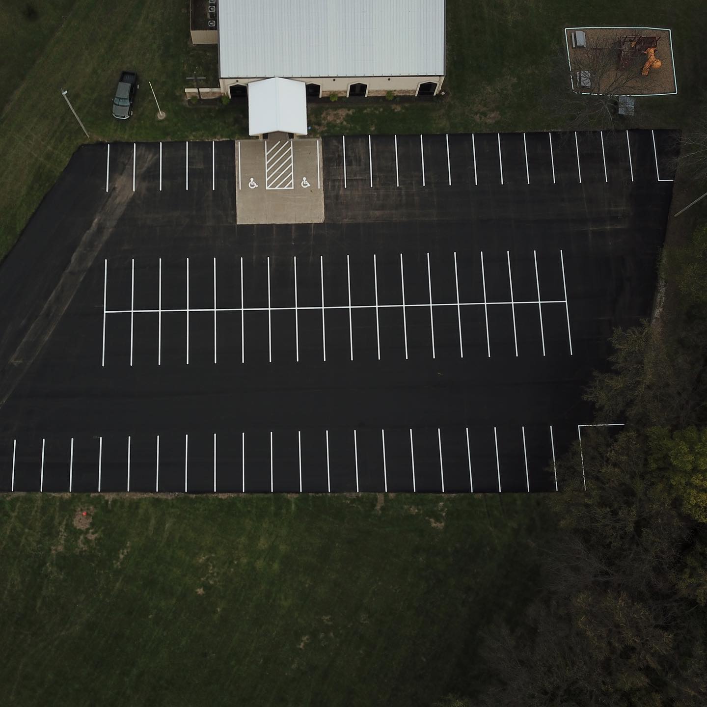 Precision Striping image