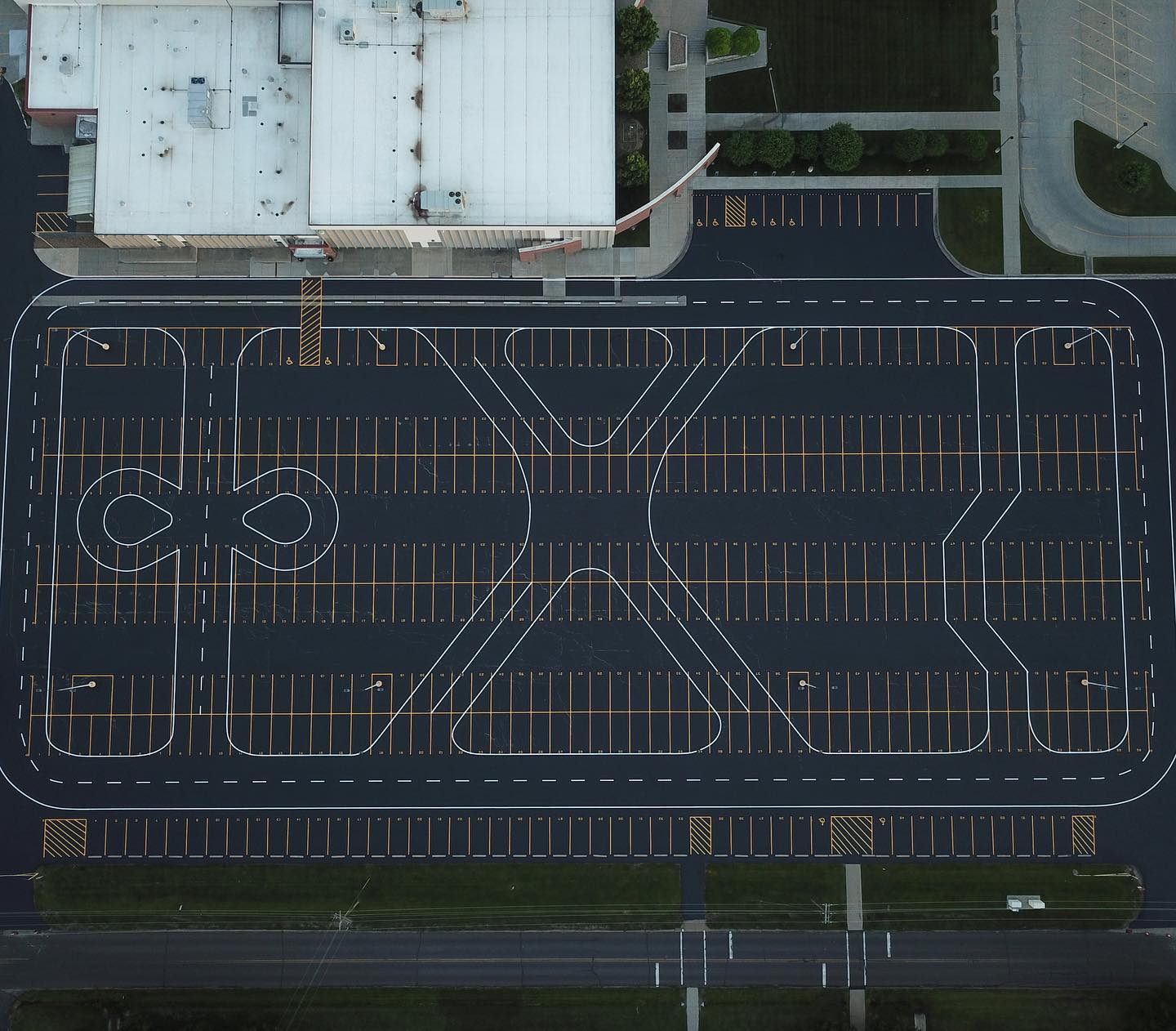 Precision Striping image