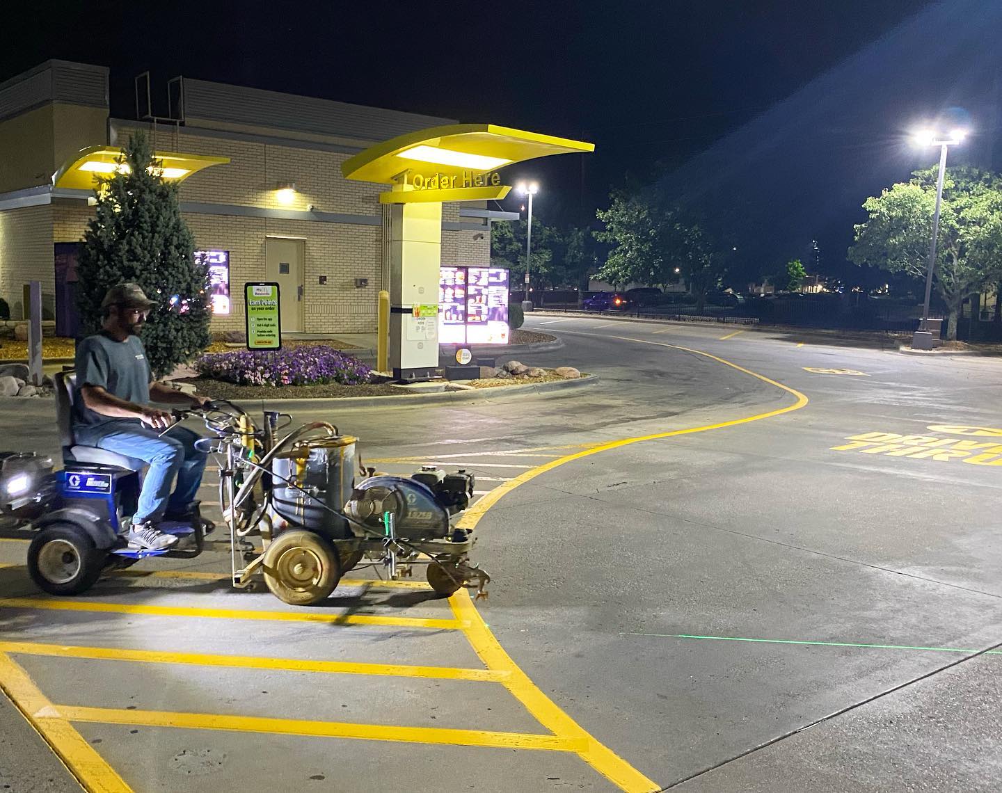 Precision Striping image