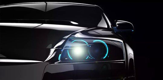 Car demon eye lights